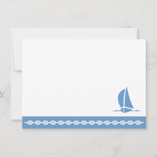Bateau à cartes à note