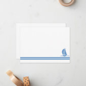 Bateau à cartes à note (Devant/Arrière en situation)