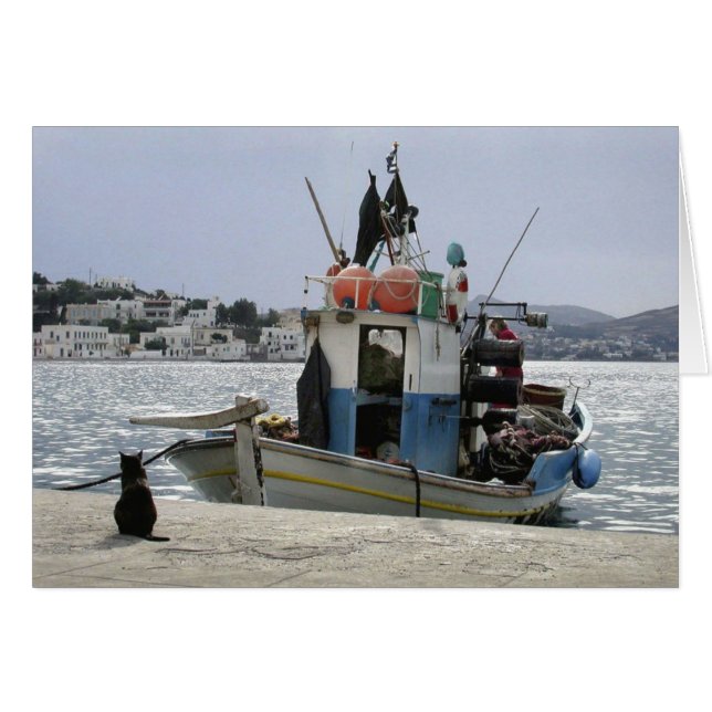 Bateau à lunch pour chat (Devant horizontal)