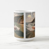 Bateau à moteur Café Mug (Centre)
