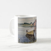 Bateau à rames sur la tasse de lac (Devant gauche)