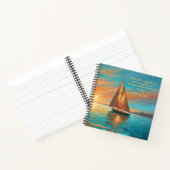 Bateau à Sunset Passez du temps avec Jesus Journal (Intérieur)