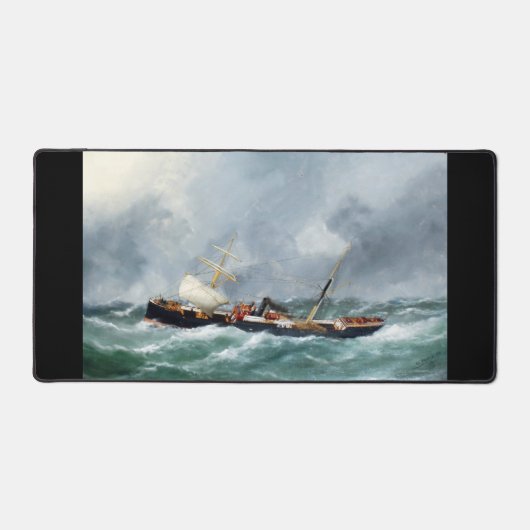 Bateau à vapeur Finsbury 1881 (Recto)