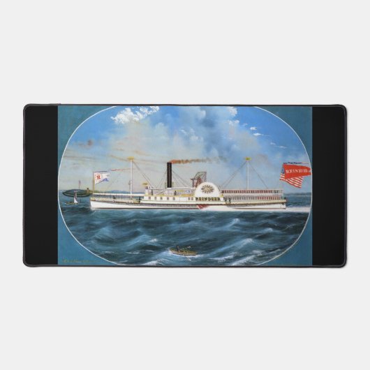 Bateau à vapeur Reindeer 1850 (Recto)