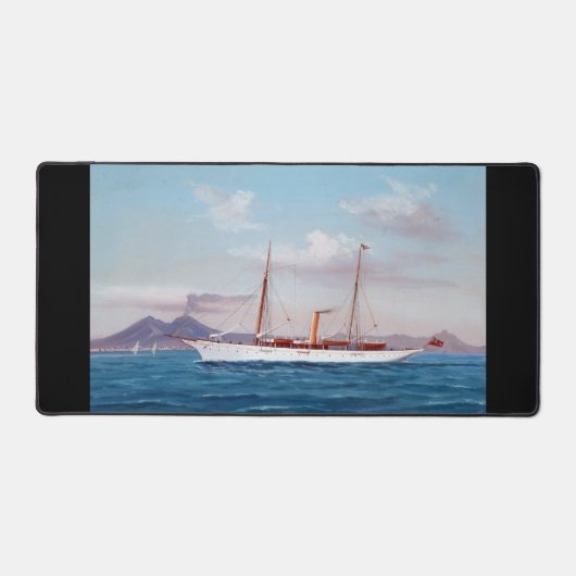 Bateau à vapeur SY Vanduara 1906 (Recto)