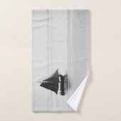 Bateau à voile (Serviette à main)