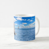 Bateau à voile Bateau Mug (Devant droit)