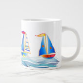Bateau à voile Café Mug (Droite)