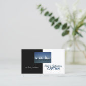 Bateau à voile Capitaine Navire Carte nautique (Debout devant)