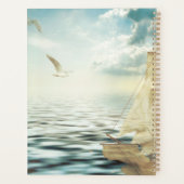 Bateau à voile et mouettes Brigantine (Dos)