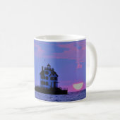 Bateau à voile Sunset Mug (Devant droit)