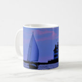 Bateau à voile Sunset Mug (Devant gauche)