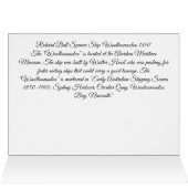 Bateau à voile Woolloomooloo 1850 (Intérieur Horizontal (Haut))