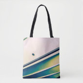 Bateau Abstrait en Sac fourre-tout bleu (Devant)