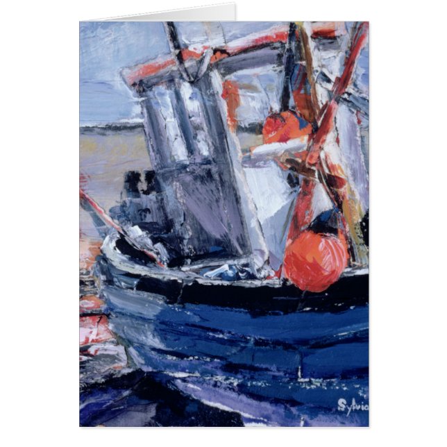 Bateau avec la balise rouge (Devant)