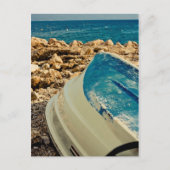 Bateau avec mer en carte postale arrière - plan (Devant)