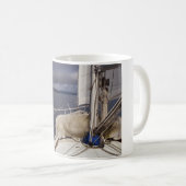 Bateau dans la tempête - Mug (Devant droit)