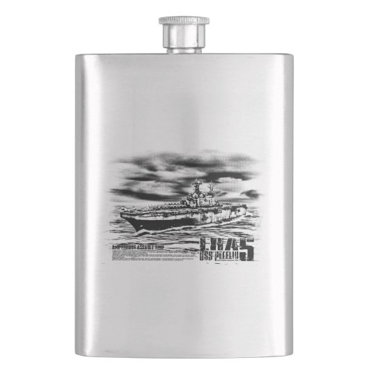 Bateau d'assaut amphibie Peleliu Pioc flacon (devant)