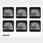 Bateau d'assaut amphibie Peleliu Sticker (Feuille)