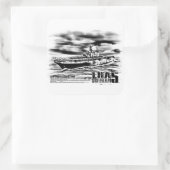 Bateau d'assaut amphibie Peleliu Sticker (Sac)