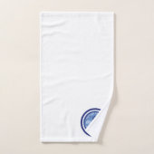 Bateau de barre de capitaine Vintage Nautical Rope (Serviette à main)