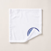 Bateau de barre de capitaine Vintage Nautical Rope (Gant de toilette)