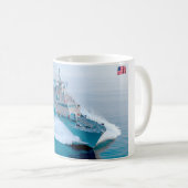 BATEAU DE COMBAT LITTORAL - LCS-13 Mug (Devant droit)