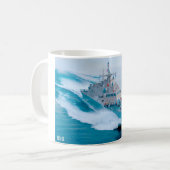 BATEAU DE COMBAT LITTORAL - LCS-13 Mug (Devant gauche)