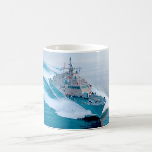 BATEAU DE COMBAT LITTORAL - LCS-13 Mug (Centre)