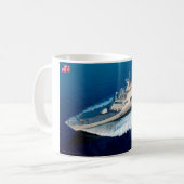 BATEAU DE COMBAT LITTORAL - LCS-13 Mug (Devant gauche)