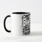 Bateau de commandement Blue Ridge Combo Mug (Gauche)