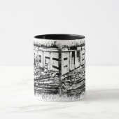 Bateau de commandement Blue Ridge Combo Mug (Centre)