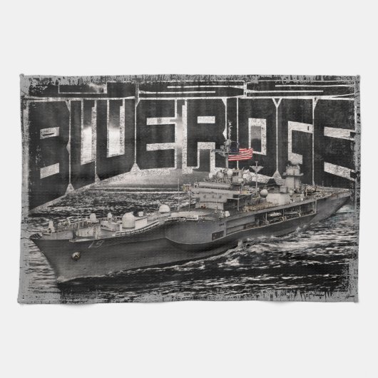 Bateau de commandement Blue Ridge Serviettes de cu (Horizontal)