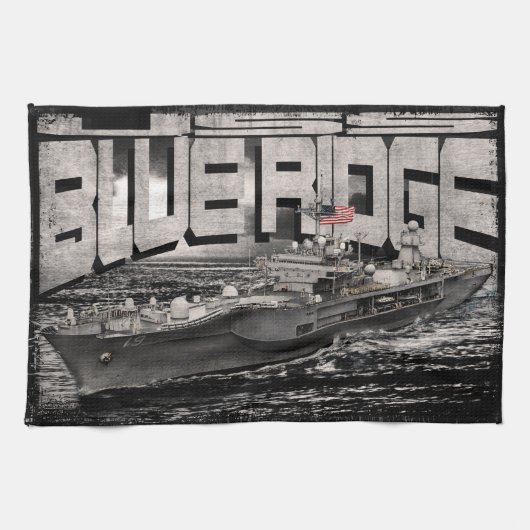 Bateau de commandement Blue Ridge Serviettes de cu (Horizontal)