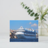 Bateau de croisière à Istanbul Carte postale (Debout devant)