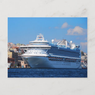 Bateau de croisière à Istanbul Carte postale
