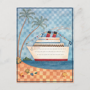 Bateau de croisière - Carte postale