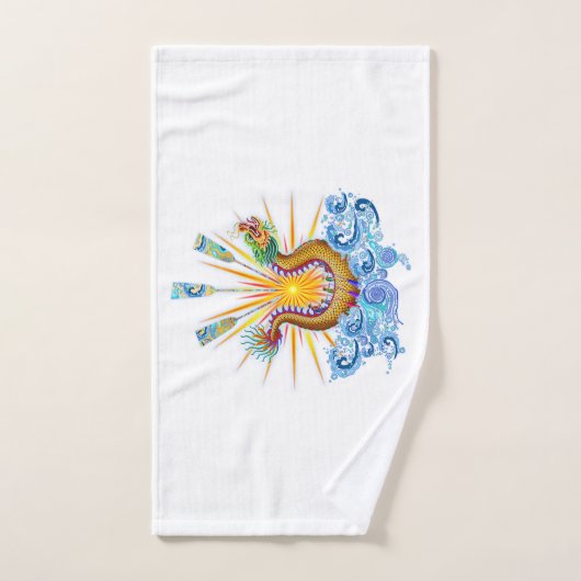 Bateau de dragon (Serviette à main)