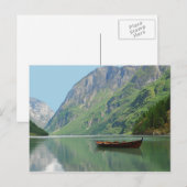 Bateau de la carte postale Vikings (Devant / Derrière)