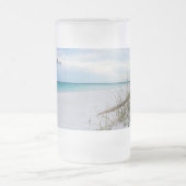 Bateau De Mer Et Plage De Sable Blanc Matin De Mug (Centre)