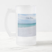 Bateau De Mer Et Plage De Sable Blanc Matin De Mug (Gauche)