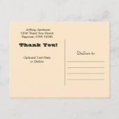 Bateau de pêche au coucher du soleil, carte postal (Dos)