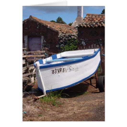 Bateau de pêche traditionnel açoréen (Devant)