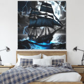 bateau de pirates toile enveloppée (Insitu(Chambre))