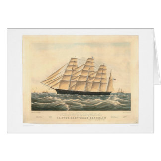 Bateau de tondeuse "grande République" (0398A)