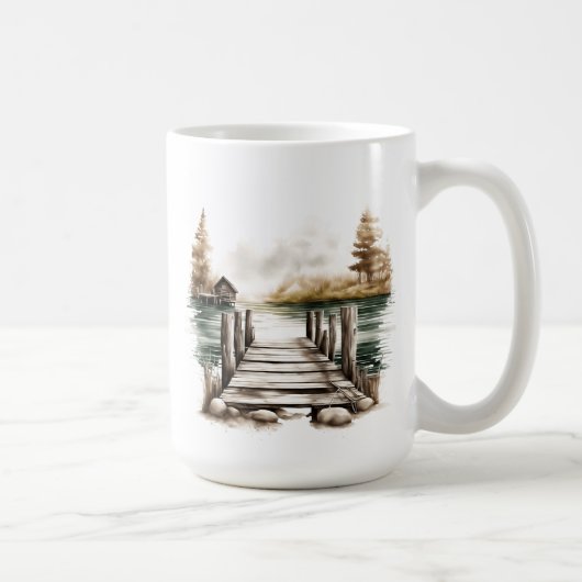 Bateau Dock Mug (Droite)