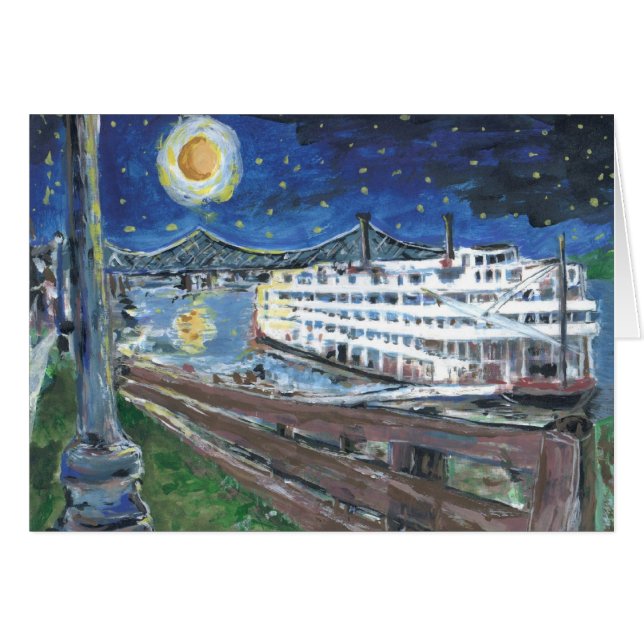 Bateau du Mississippi (Devant horizontal)