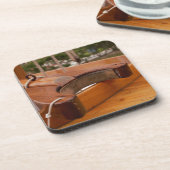 Bateau en bois Boom Yoke dessous de verre en plast (Côté gauche)