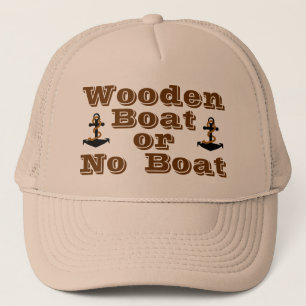 Bateau en bois ou pas de Casquette de bateau