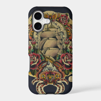 bateau et crabes